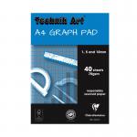 Clairefontaine Technik Art 110mm Graph Pad 40 Leaf XPG1 CH21021