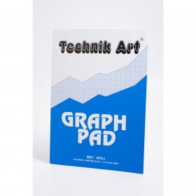 Clairefontaine Technik Art 1/5/10mm Graph Pad 40 Leaf XPG1 CH21021