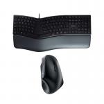 Cherry Right Handed Ergonomic Wireless Keyboard and Mouse Bundle CH810003 CH810003