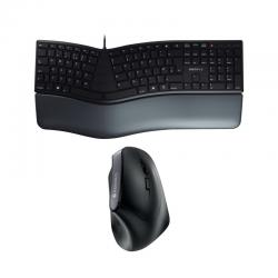 Cherry Ergonomic Wireless Keyboard and RH Mouse Bundle CH810003 CH810003