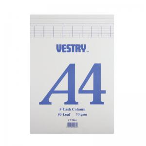 Photos - Accessory A4Tech Vestry 8-Column Accountancy Pad A4 CV2064 CHCV2064 