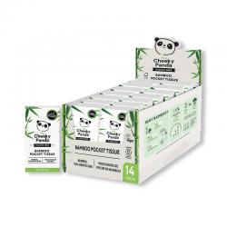 The Cheeky Panda Cheeky Panda Plastic Free Pocket Tissues x10 (Pack of 14) PFPOCKT14 CHK63037
