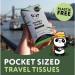 Cheeky Panda Plastic Free Pocket Tissues x10 (Pack of 14) PFPOCKT14 CHK63037