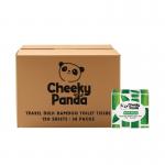 Cheeky Panda 2-Ply Toilet Tissue Travel Bulk Pack of 36 TOILTB2BBULK36 CHK63161