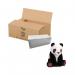 Cheeky Panda Z Fold Flushable Hand Towel 3000 Sheets + FOC Panda CHK810006