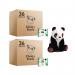 The Cheeky Panda Toilet Paper and Tissues features a bulk pack of 150 sheets per pack, with a total of 36 packs included in the purchase. This eco-friendly option is sure to bring a smile to your face with its playful panda design.