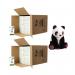 Cheeky Panda Bamboo Pocket Tissue 10 Tissues Pack of 96 Buy 2 Get FOC Panda CHK810023