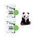 Cheeky Panda Bamboo Handy Wipes 12 Wipes Pack of 72 Buy 2 Get FOC Panda CHK810026