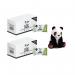 The picture shows The Cheeky Panda Toilet Tissue and Washlets alongside the Biodegradable Baby Wipes, containing 60 wipes in each pack. These eco-friendly products are made from sustainable bamboo and feature an adorable panda design on the packaging. The wipes are gentle and perfect for sensitive baby skin.