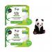 The picture features The Cheeky Panda Personal Hygiene Cheeky Panda Pads. They come in a pack of 6 and have a bamboo lining and core. There are 15 pads in each pack, and if you buy 2 packs, you will get a free pack. The pads have a light design and are perfect for personal hygiene.