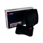 Nitro Concepts Ergonomic Memory Foam Pillow Set BlackRed GC-03W-NR CK50228