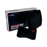 Nitro Concepts Ergonomic Memory Foam Pillow Set Black/Red GC-03W-NR CK50228