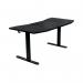 Nitro Concepts D16M Gaming Desk Height Adjustable 1600x800x725-825mm Carbon Red GC-053-NR CK50296