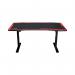 Nitro Concepts D16E Sit/Stand Gaming Desk 1600x800x710-1210mm Carbon Red GC-051-NR CK50298