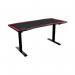 Nitro Concepts D16E SitStand Gaming Desk 1600x800x710-1210mm Carbon Red GC-051-NR CK50298