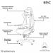 noblechairs EPIC Gaming Chair Real Leather Black GC-005-NC CK80021