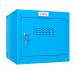 Phoenix CL Series CL0344BBK Size 1 Cube Locker in Blue with Key Lock CL0344BBK