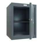 Phoenix CL Series CL0544AAK Size 2 Cube Locker in Anthracite Grey with Key Lock CL0544AAK