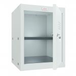 Phoenix CL Series CL0544GGK Size 2 Cube Locker in Light Grey with Key Lock CL0544GGK