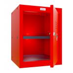 Phoenix CL Series CL0544RRK Size 2 Cube Locker in Red with Key Lock CL0544RRK