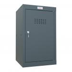 Phoenix CL Series CL0644AAK Size 3 Cube Locker in Anthracite Grey with Key Lock CL0644AAK