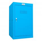 Phoenix CL Series CL0644BBK Size 3 Cube Locker in Blue with Key Lock CL0644BBK