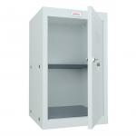 Phoenix CL Series CL0644GGK Size 3 Cube Locker in Light Grey with Key Lock CL0644GGK