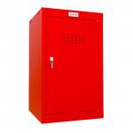 Phoenix CL Series CL0644RRK Size 3 Cube Locker in Red with Key Lock CL0644RRK
