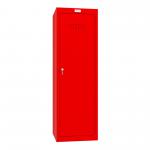 Phoenix CL Series CL1244RRK Size 4 Cube Locker in Red with Key Lock CL1244RRK