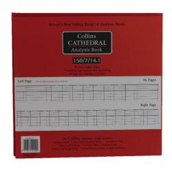 Collins Cathedral 150714.1 Analysis Book 7 Debit 14 Credit Cash Columns 96 Pages 8121508 CL1507141