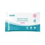 Clinell Carell Bed Bath Wipes x8 Wipes (Pack of 24) CBB8 CL44210