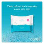 Clinell Carell Body Care 60 Wipes CBC60 CL44223