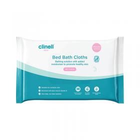 Clinell Bed Bath Wipes (Pack of 60) CBC60 CL54416