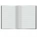 Ideal A4 Cashbook Casebound Feint 192 Pages Black 6428 CL76742