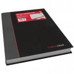 Ideal A4 Cashbook Casebound Feint 384 Pages Black 6448 CL76760