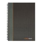 Collins Ideal Feint Ruled Wirebound Notebook A4 6428W BLACK CL76784