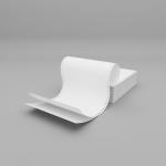 Collins Plain Listing Paper NCR (11x9.5) 2 Parts White