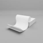 Collins Plain Perforated Listing Paper NCR (11x9.5) 3 Parts White