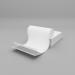 Collins Plain Perforated Listing Paper NCR (11x9.5) 3 Parts White