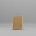 Collins Plain Brown Carrier Bags (PEFC) 125 Pcs, 18cm x 8cm x 24cm