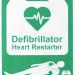 Click Medical AED Automated External Defibrillator Sign CLM02041