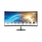 MSI Pro MP341CQ 34 inch Curved Monitor VA WQHD 9S6-3PB2CT-017 CMS01871