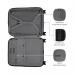 Wenger Syntry Carry-On Case with Laptop Compartment Black and Grey 606490 CMS07760