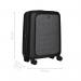 Wenger Syntry Carry-On Case with Laptop Compartment Black and Grey 606490 CMS07760