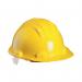 Climax Wheel Ratchet Safety Helmet Yellow CMX21122