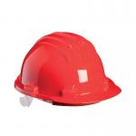 Climax Slip Harness Safety Helmet Red CMX27363