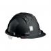Climax Wheel Ratchet Safety Helmet Black CX5RGBL CMX40542