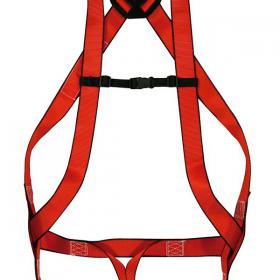Climax Basic Fall Arrest Standard Safety Harness Red CMX40626