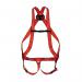 Climax Basic Fall Arrest Standard Safety Harness Red CMX40626