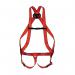 Climax Basic Fall Arrest Standard Safety Harness Red CXFA10 CMX40626